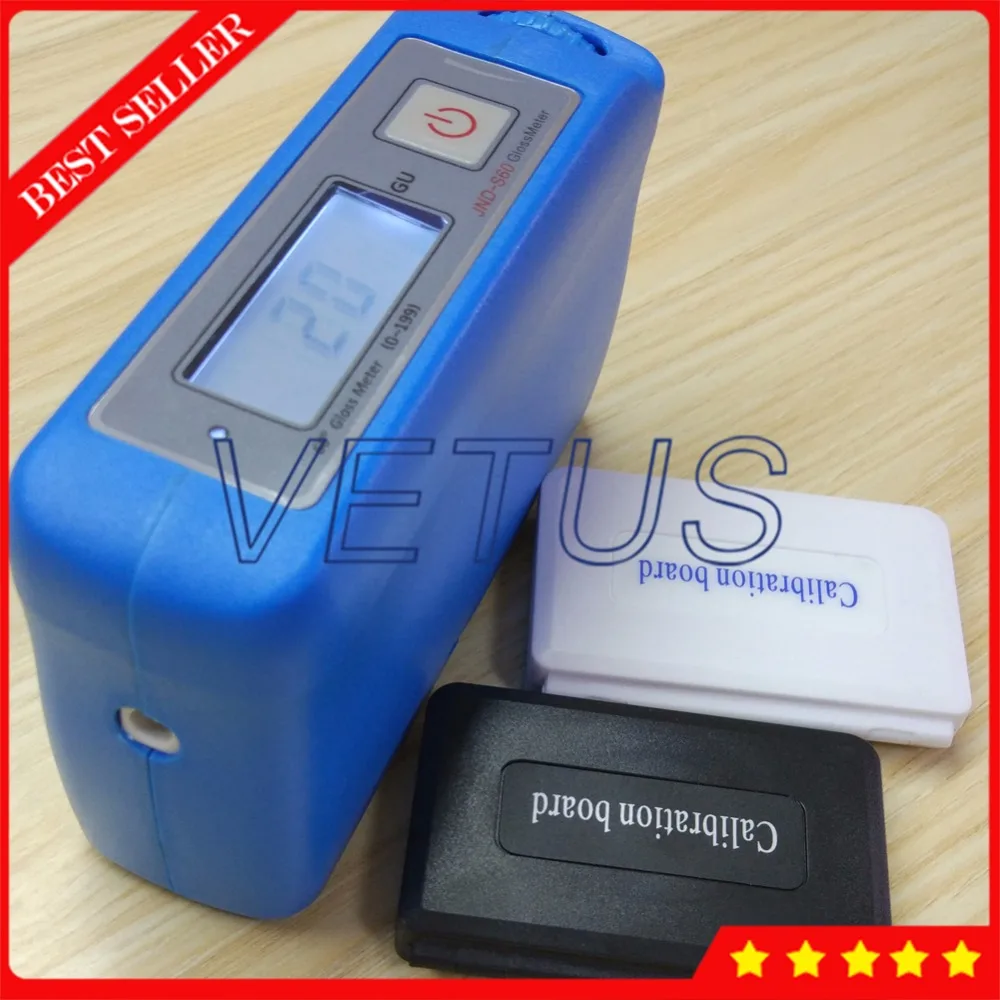 المحمولة الجرانيت الرخام تشققت الحجر الرملي سليت Glossmeter JND-S60 مع 60 درجة 0 ~ 199GU سطح تنظيف لمعان متر فاحص