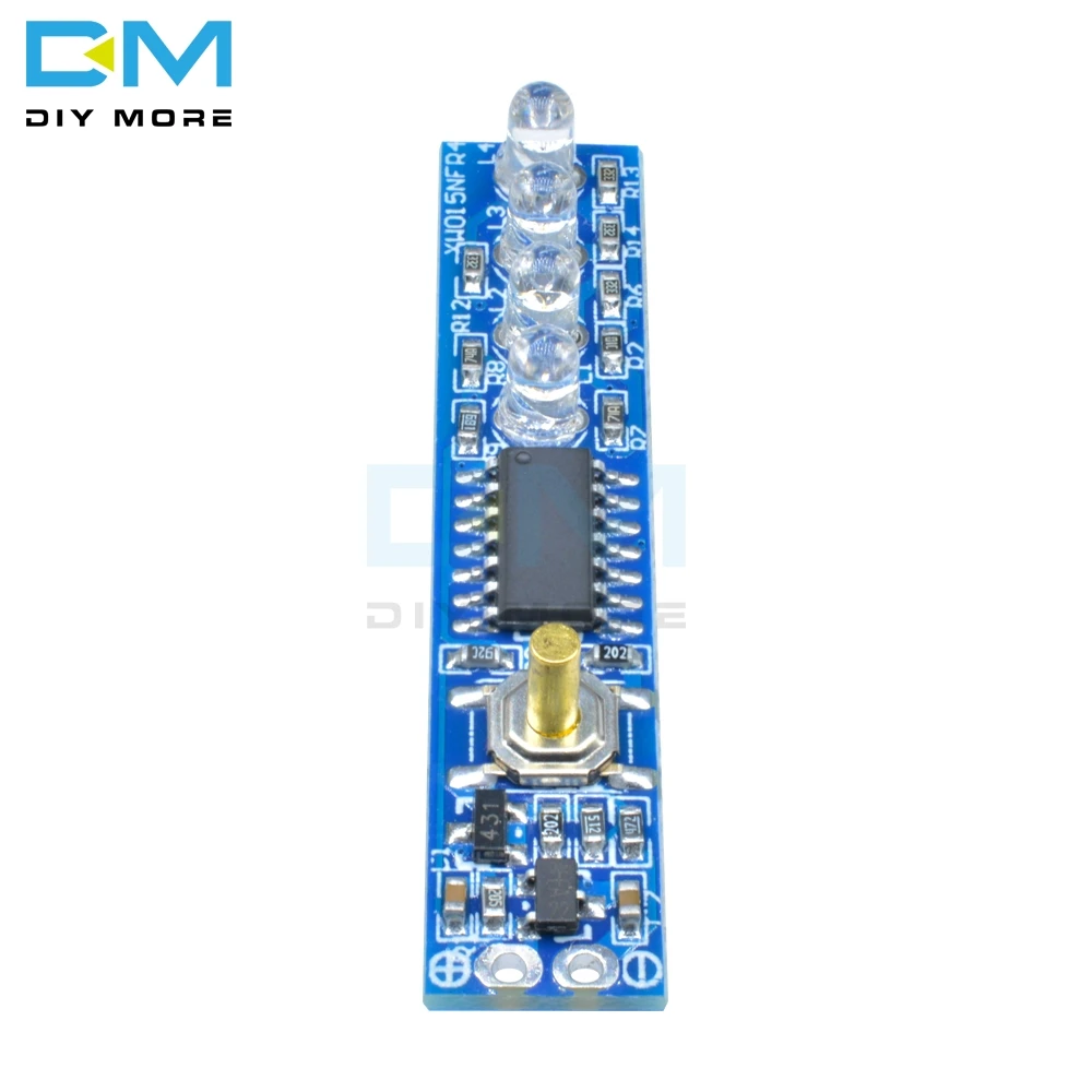 1S/2S/3S/4S Lithium Battery Capacity Indicator LED Display Board Power Level Indicator For 1/2/3/4pcs 18650 Lithium Battery DIY