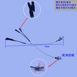 1pcs /10pcs Health pot Automatic water Electric kettle sensor Tea stove probe Electric Kettle temperature sensor thermistor 100K