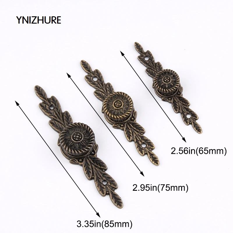 Puxadores Tiradores Muebles Knob 20pcs Mini Long Handle Alloy Drawer Pulls Jewelry Box Antique Bronze Cabinet