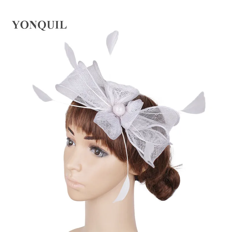 

Cocktail Wedding Bride Headwear For Women Elegant Ladies Churchs Fascinators Hair Pin Bride Women Fashion Chic Hair Accessories