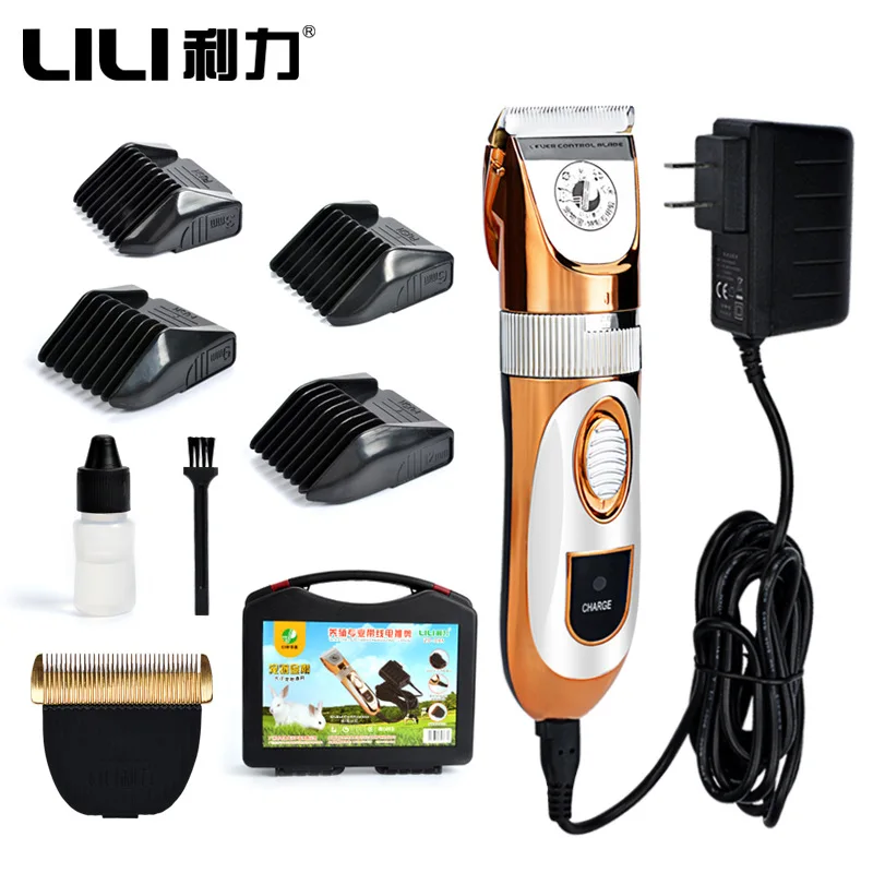 

Professional High Power 60W Electric Pet Hair Clipper Cat Dog Rabbit Hair trimmer Grooming Machine with Spare Head 110-240VAC