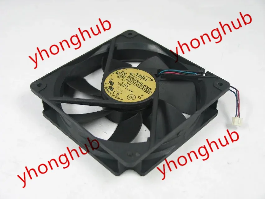 

ADDA AD1212HS-A79GL DC 12V 0.44A 120x120x25mm Server Cooling Fan