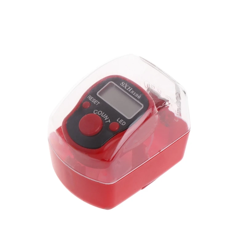 Mini 5 Digit LCD Digitale Display Vinger Hand Ring Telapparaat Golf Sport Universal L15