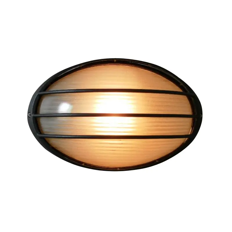 Oval Aluminum Outdoor Wall Lamp Waterproof moisture-proof lamp Contracted Aluminum Porch Wall light