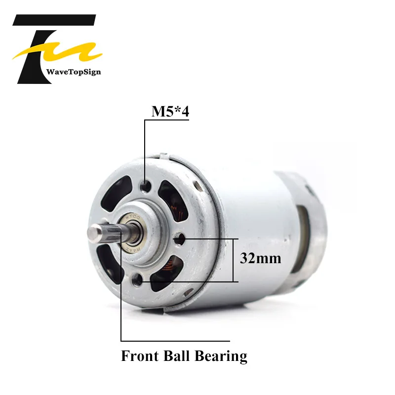 997 Powerful DC Motor Input Voltage DC12-36V High Speed Motor Silent Ball Bearing Motor