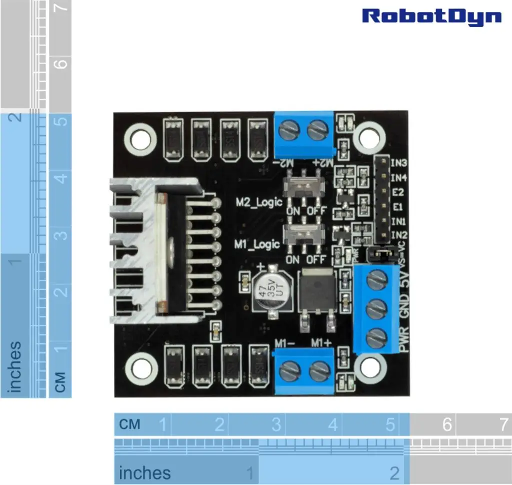 Motor Driver 2A L298N 2-motors