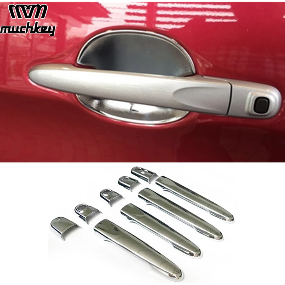 

Auto Part For Toyota Roomy Car Door Handle Bowl 4Pcs Or Door Handel Cover Trim 9Pcs Abs Chrome Auto Decorative Accessories