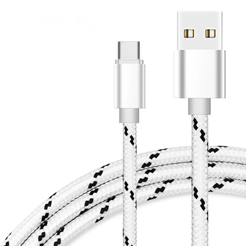1/2/3M Type C USB 2A Fast Data Sync Cable for Samsung S10 S8 Xiaomi Mi Mix Max 3 2 A2 2S 8 Huawei P20 Pro Mate 20 Lite Charger