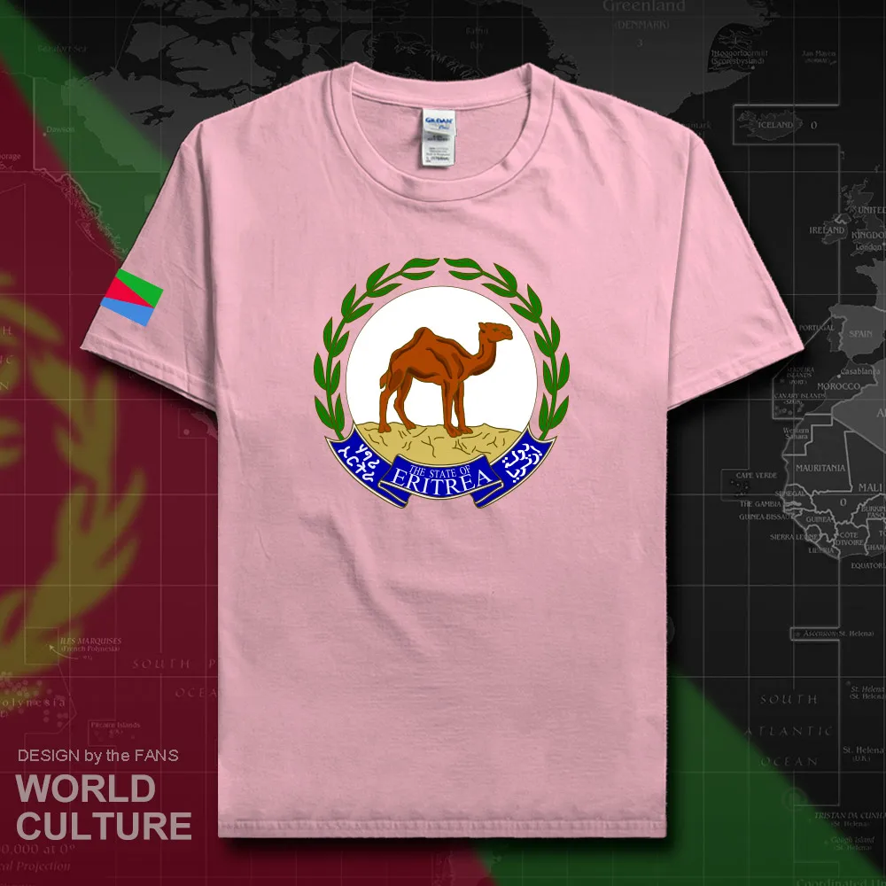 Eritrea Eritrean t shirt fashion 2018 jerseys nation team 100% cotton t-shirt clothes tees country sporttshirt ERI ER summer 20 image 3