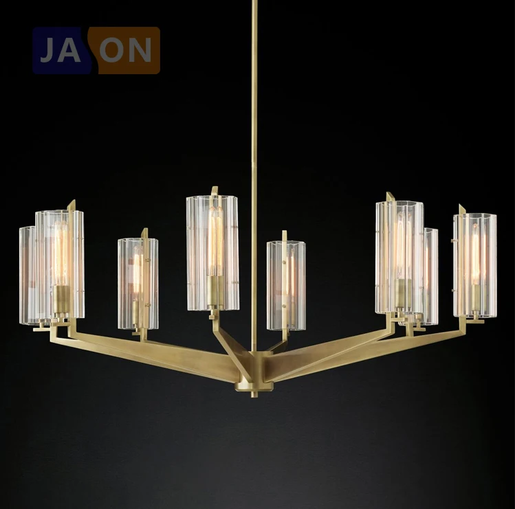 E27 Edison Retro American Iron Crystal LED Lamp LED Light.Pendant Lights.Pendant Lamp.Pendant light For Dinning Room Foyer