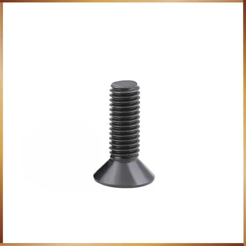 100pcs M3x12 mm m3*12 mm flat head countersunk head black grade 10.9 Alloy Steel Hex Socket Head Cap Screw