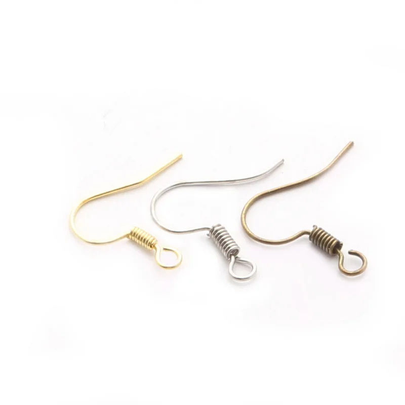 DIY Findings 200pcs/lot 19X19mm Earring Stud Alloy Earring Hook&Ear Hook Jewelry Findings FRB011-01