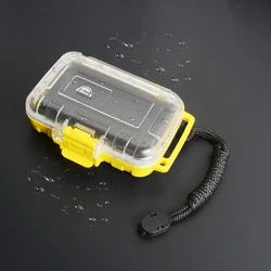 OKCSC IP68 Waterproof Earphone Storage Bag Protective Earbuds Case Headset Cables Plug Accessories Box Holder Shockproof