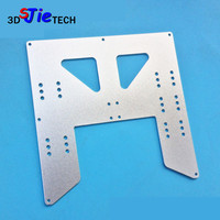 Anet A8 E10 Y-Carriage upgrade plate Anet A6 3D Printer Upgrade Y Carriage Anodized Aluminum Plate