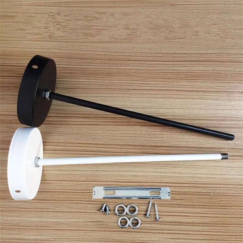 Track Lighting Spotlights Suspension Accessories Adjustable Long Rod Ceiling Tracking Mounted Extension Tube 20-200cm Rails