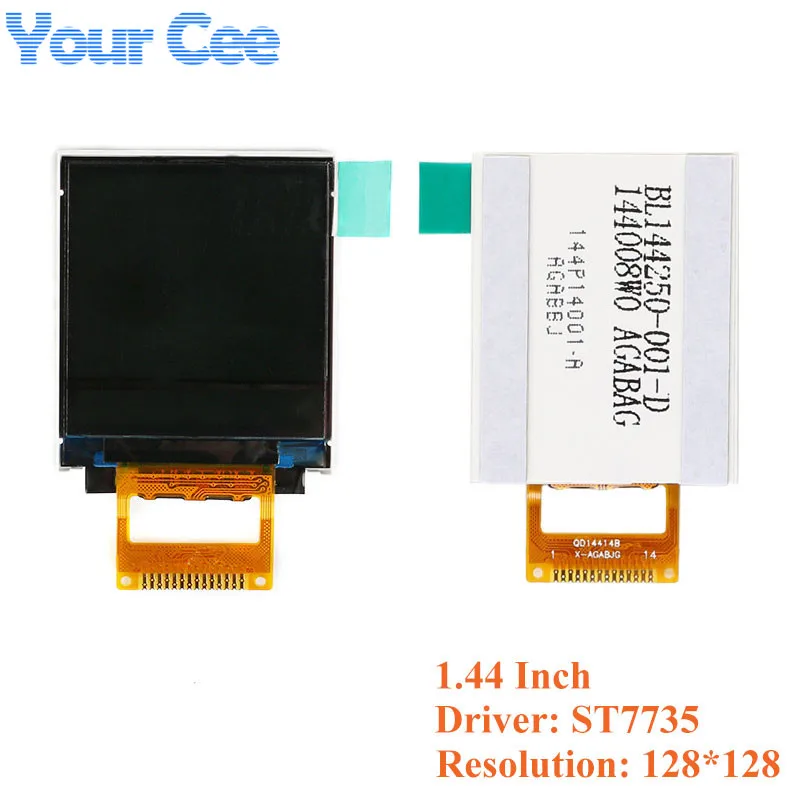 1.44/1.8/2.0/2.2/2.4/2.8 Inch TFT Bare Screen LCD Display Module Drive ST7735 TFT Bare Screen LCD Interface 128*128 240*320