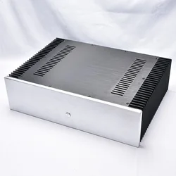 Diy BZ4312 Box Heat Dissipation All-aluminum Amplificador Chassis on Both Sides Pure Rear Class A Amplifier Case Housing