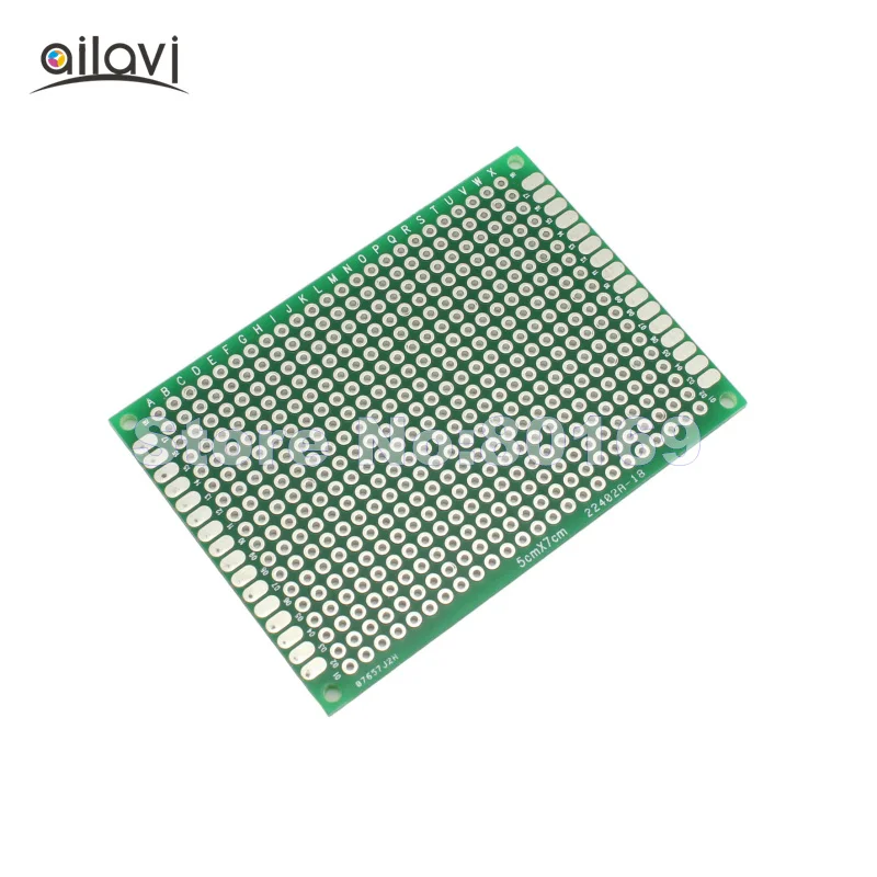 50 Pcs/Lot Double Side 5CM * 7CM Universal Experiment Matrix Circuit Board Blank Protoboard PCB Soldering