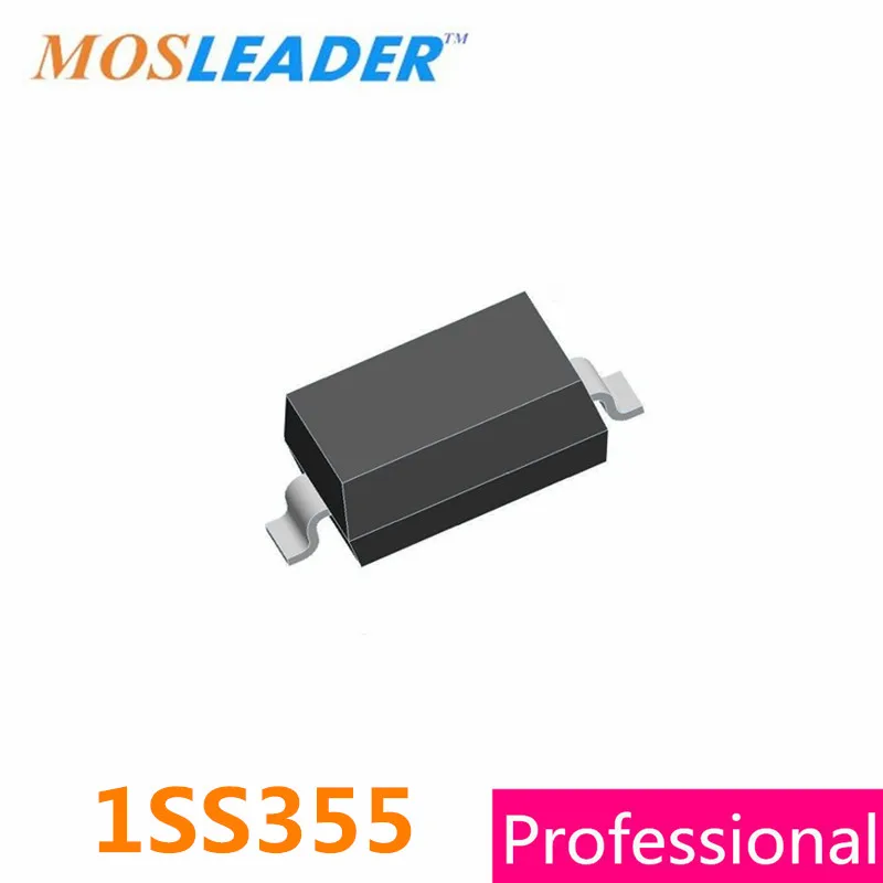

Mosleader 1SS355 1SS355TE-17 SOD323 0805 3000 шт. 100A 80V 1SS 355 1SS355TE высокое качество