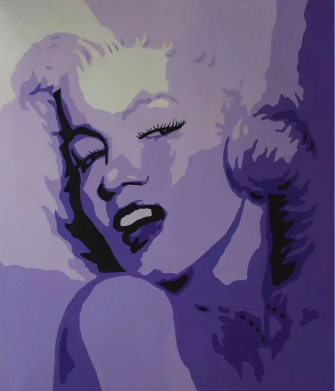 Hand painted Canvas paintings Marilyn Monroe Contemporary art painting oil Modern home decor wall art for room