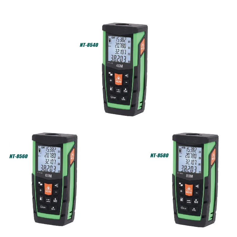 New Orginal Professional Digital Laser Distance Meter High Accuracy 40M 60M 80M Laser Rangefinder Handheld Measuring Tool