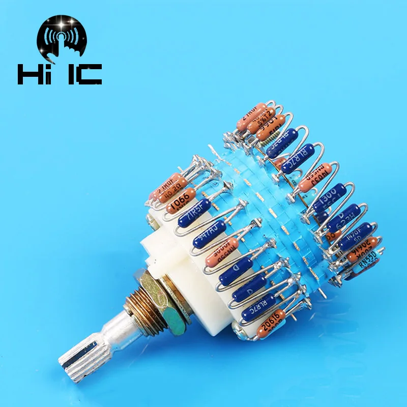 1個23ステップポテンショメータ10 18k/50k/100k/250k/500 18kツーチャンネルボリュームポテンショメータアンプボリュームコントロール