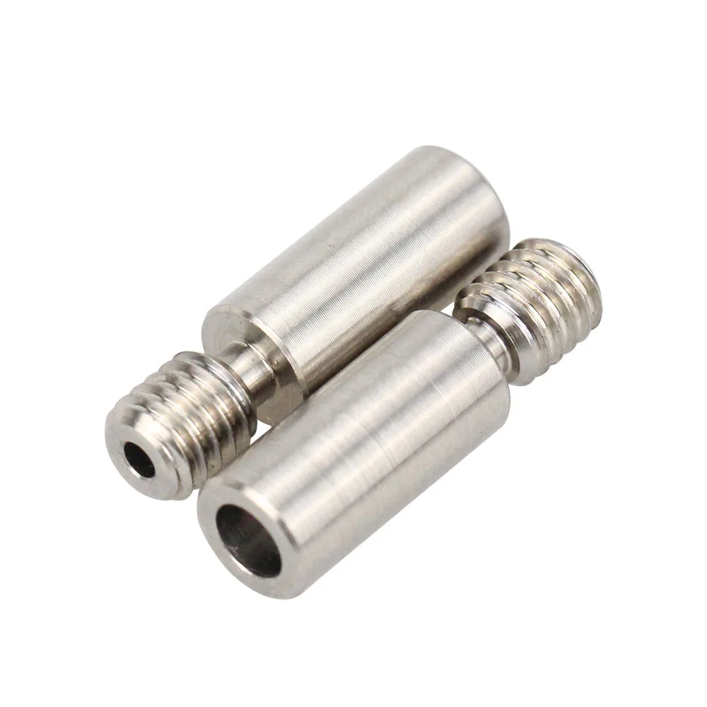 TC4 & Stainless Steel Double color mixing head nozzle throat with PTFE tube E3D Metal 1.75 & 3.0mm filament for 3D pinter