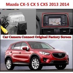 Boqueron For Mazda CX-5 CX 5 CX5 2013 2014 RCA & Original Screen Display Compatible Camera Car Rear View Reverse Back Up Camera