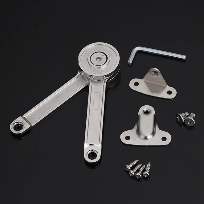 Brand New 2PCS Soft Close Lift Up Stay Hinges Concealed Cabinet Hardware Door Kitchen Cupboard Cabinet Hinges