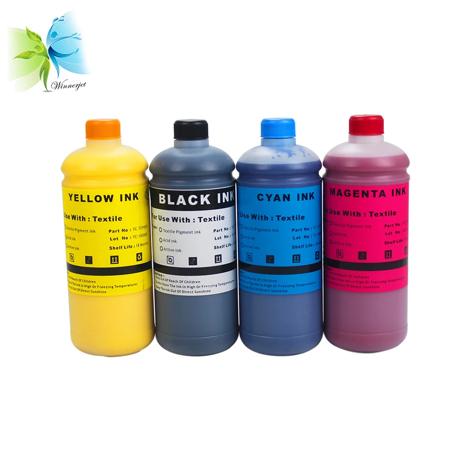 Winnerjet DTG Textile ink for EPSON dx5 dx7 printhead to printing Garment