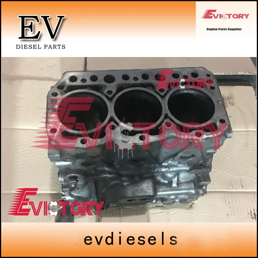 

Genuine good condition for Yanmar 3D78 3TNE78 3TNE78A cylinder block for Kobelco Mini Excavator