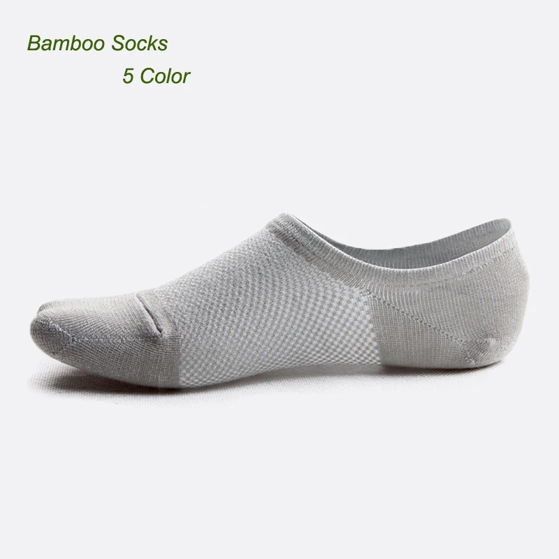 

New Arrival Summer Socks Brand Cotton & Bamboo Socks Casual Low Cut Socks Men Breathable Invisible Socks Men 5Pairs/lot