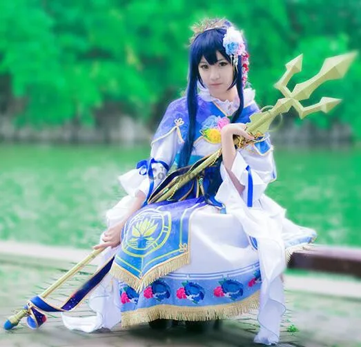 Love Live Sonoda Umi Seven Lucky Gods Outfits Anime Customize Cosplay Costumes