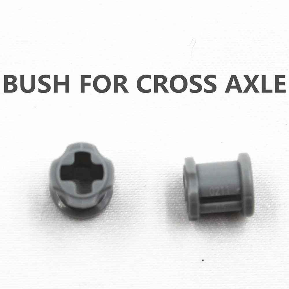 Building Blocks Bricks Bulk MOC Technical Parts Connector 100pcs BUSH FOR CROSS AXLE Compatible with Lego for Kids Boys Toy 3713