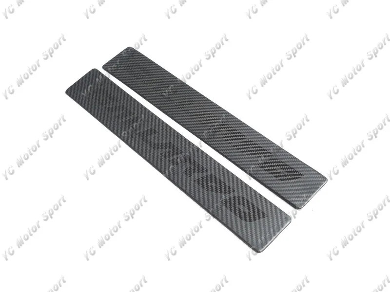 Car Accessories Matte Finish Dry Carbon Fiber Door Sill Fit For 2003-2014 Gallardo LP550 LP560 LP570 Door Sill Plate Replacement