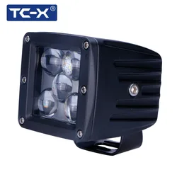 TC-X 5D LED Spot PTF tumanki Light for Auto 6000k Long Distance 12/24V Vehicle SUV Motorcycle Offroads Truck Work Light External