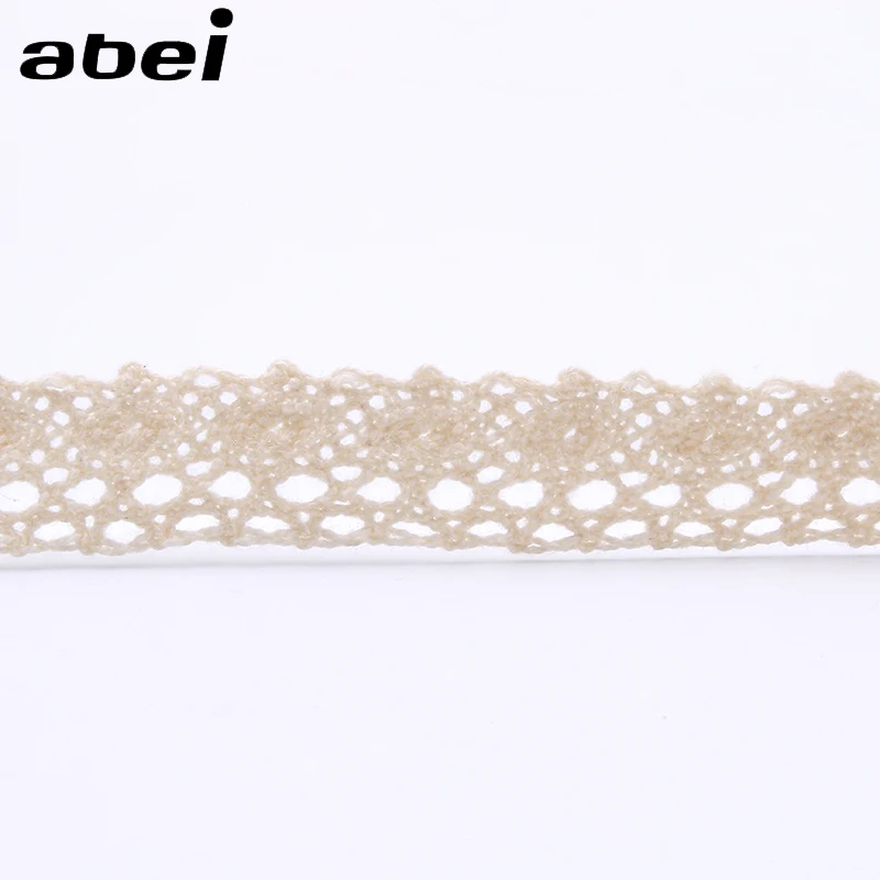 Vintage Cotton Lace Trim Tulle Ribbon, White, Beige Fabric Wedding Decor, Christmas Package, DIY Sewing Crafts, 5Yards