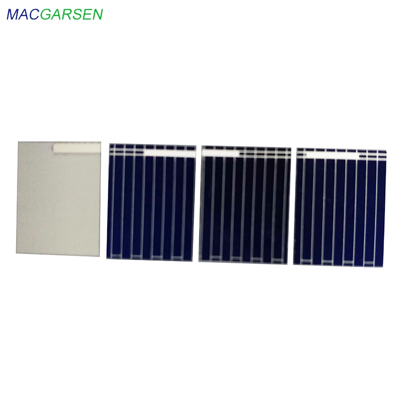 MACRAGSEN 100 sztuk panel słoneczny 0.5V moduł fotowoltaiczny energia słońca 17*13mm 70mA DIY ładowarka samochodowa ogniw słonecznych