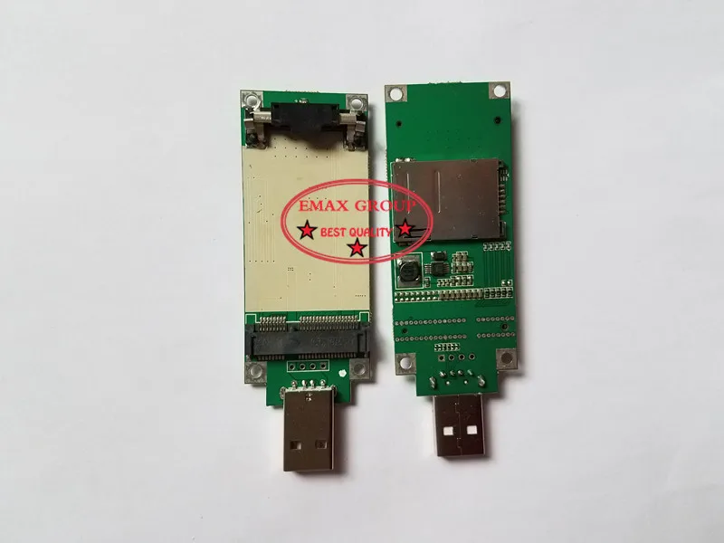 Imagem -02 - Mini Pcie para Usb 2.0 Adaptador Me909s120 Me909u521 Mu709s6 Me909s821 Ec21-v Ec20-a Ec25-a Ec21-a Simcom Sim5360a Mini Adaptador