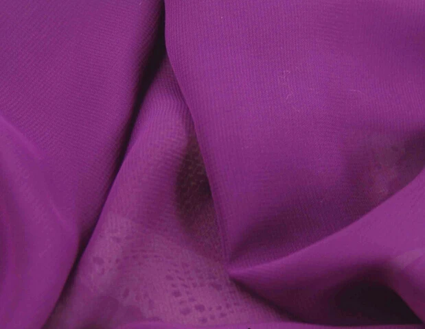 

3 meters 150cm 59" width purple gauze chiffon for fabric summer dress skirt blouse curtains MM166