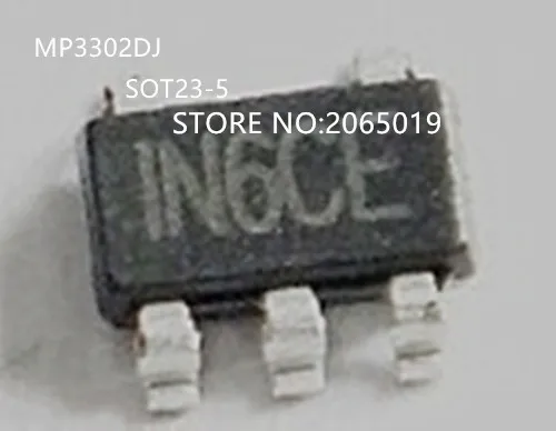 10PCS    MP3302DJ   MP3302   IN6CE  IN69N  IN6DG  IN6CF  INF  SOT23-5  LED Drive power chip