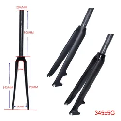 All2016 3K Carbon Fiber Bicycle Front Fork, Road Bike, Disc Brake, 700C, 1-1/8