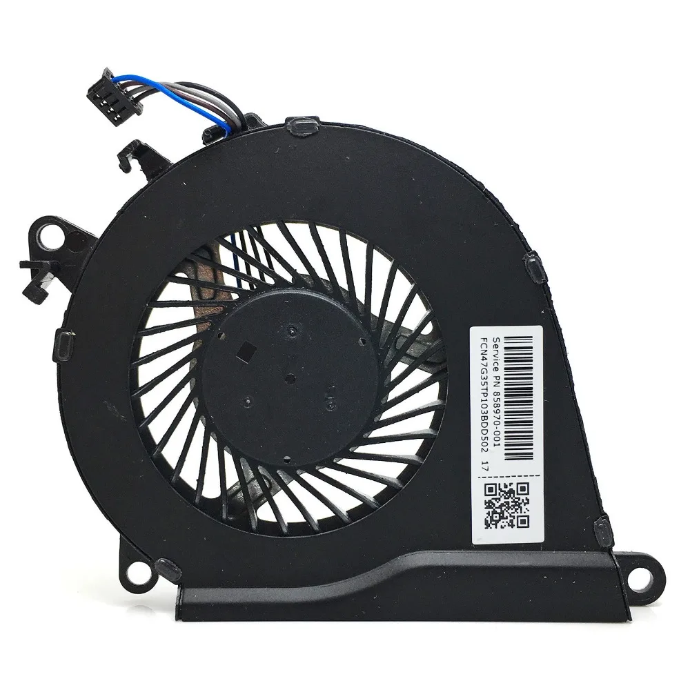 GZEELE New CPU Cooling Fan For HP OMEN 15-AX TPN-Q173 15-BC 15-BC013TX BC015TX PN:858970-001 Fan