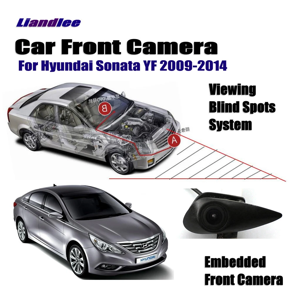 

Embedded Car Front View Camera For Hyundai Sonata NF YF LF 2006-2020 Auto Parking Accessories Waterproof RCA HD CCD CAM