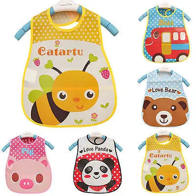 Unikids Fashion 1pcs Toddler Infant Soft Baby Bib Waterproof Saliva Towel Cotton Comfort Baby Minion Clothes