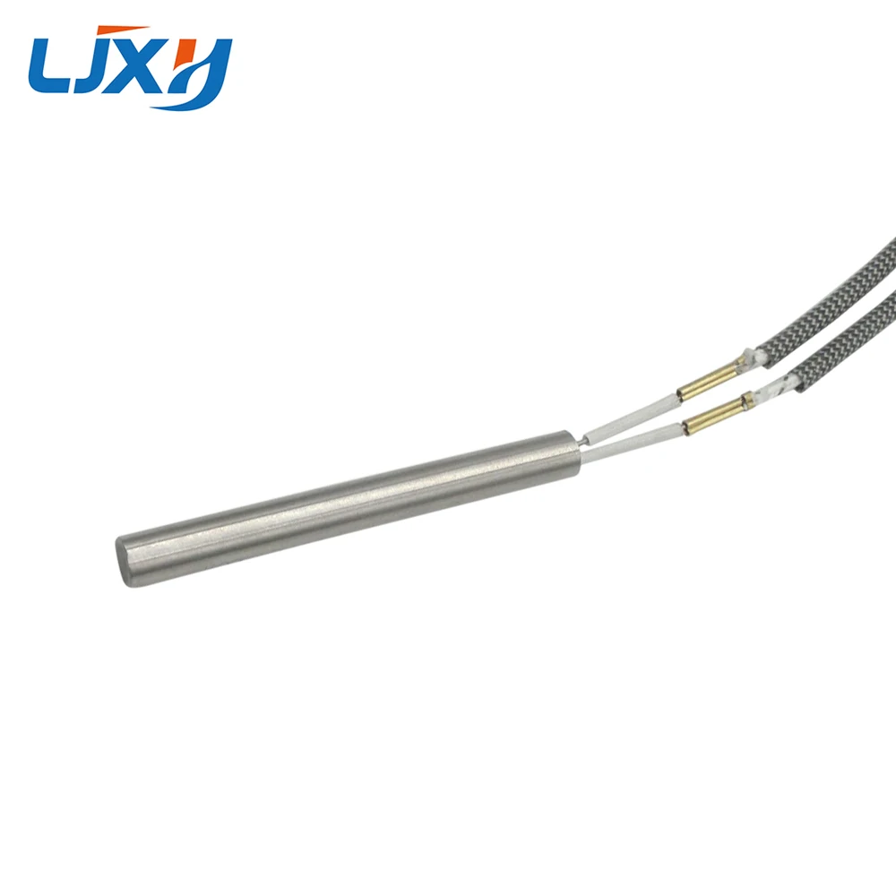 LJXH 2pcs Cartridge Heater Element Single-End Electric Heat Pipe AC110V/220V/380V 160W/200W/260W 8x80mm/0.314x3.15\