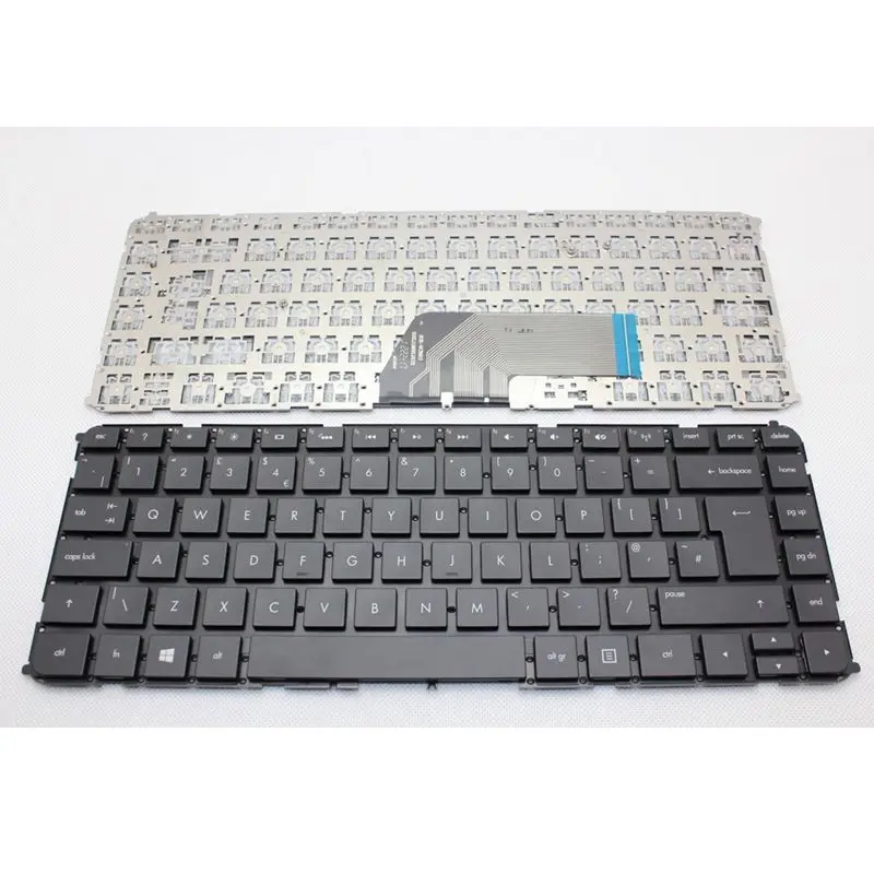 

GZEELE New UK Laptop Keyboard For HP Sleekbook Ultrabook ENVY 6-1000 4-1000 4-1100 4-1200 Laptop UK 698679-001 686836-001 BLACK