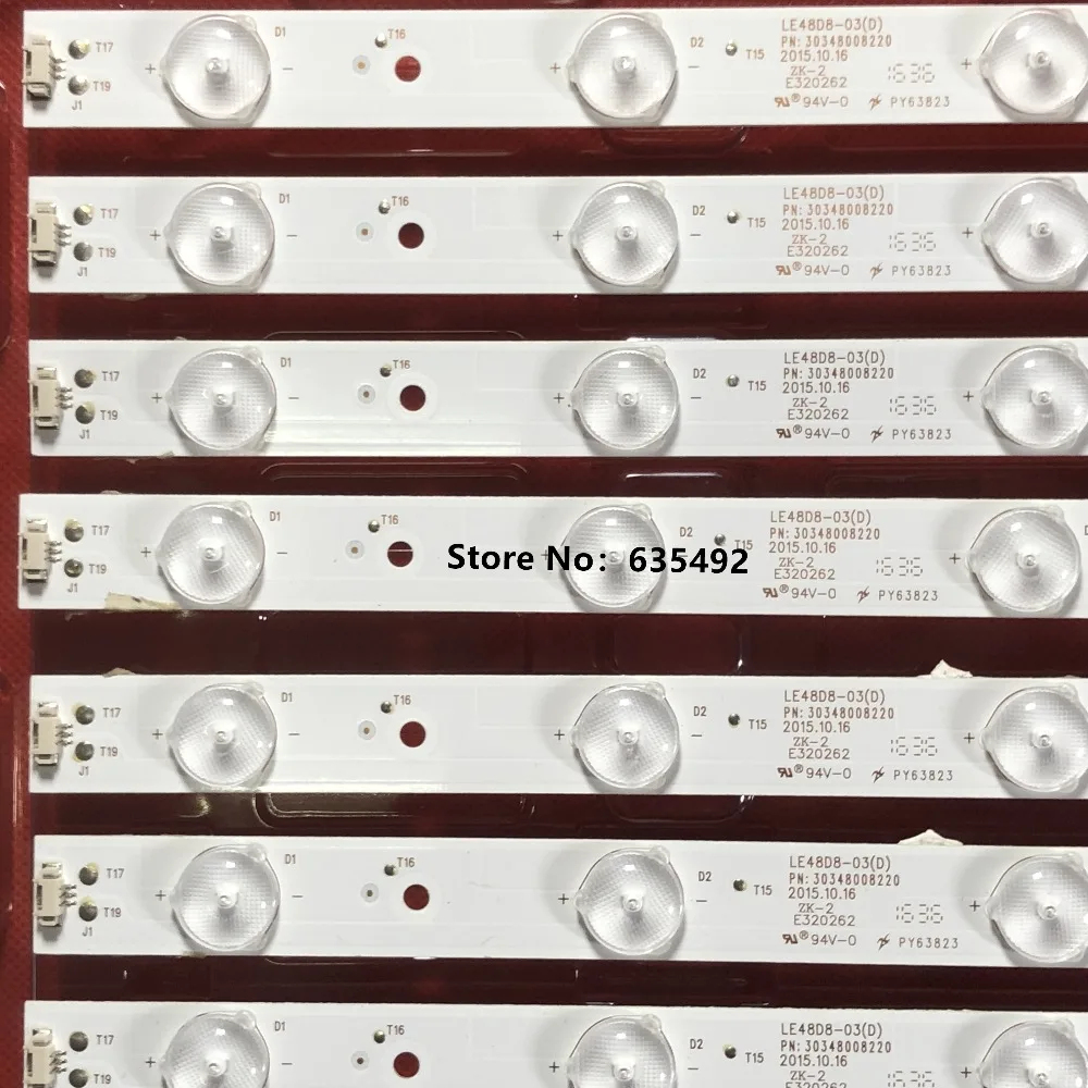 شريط ليد (D) ، 48K5 LE48A30G LE48A31 LE48B510 LE48G520N LS48H310G LSC480HN10 ، 5 مجموعة