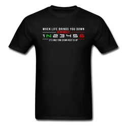 1N23456 Motorcycle Slim Fit Tshirts for Men Racer Motorbike Speed Motor Auto Car Biker T Shirt All Cotton Summer Tops & Tees